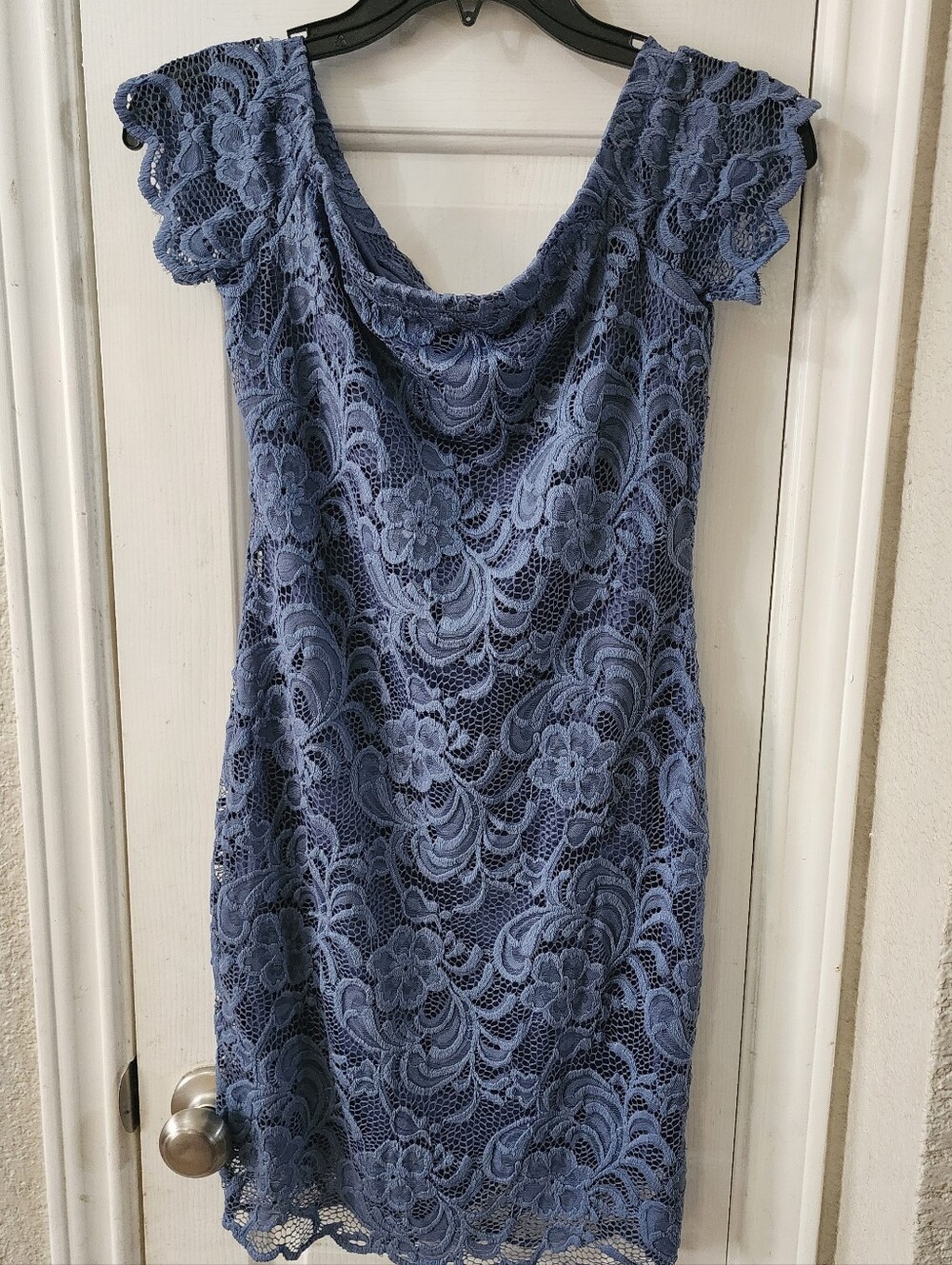 Forever 21 Mini Dress featuring a gorgeous periwinkle / slate blue floral